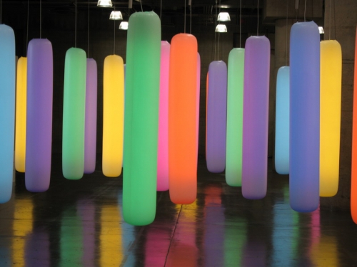 Outdoor Oxford LED Inflatable Pillar Light Column Tube For Wedding