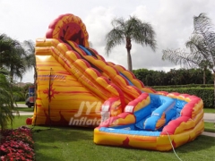 Popular Super Exciting Banzai Typhoon Twist Inflatable Water Slide