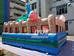 Outdoor Inflatable Fun City Giant Inflatable Playgrounds
