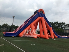 20m Height Crazy Giant Slide Commercial Inflatable Water Slide For Adults