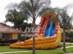 Popular Super Exciting Banzai Typhoon Twist Inflatable Water Slide