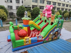Custom Inflatable Slide Castle Playground With Factory Price