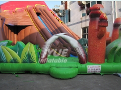 Outdoor Amusement Park Fun Land Inflatable Fun City