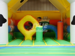 Cheap Adult Inflatable Bouncy Castle,Cow Inflatable Bounce-outdoor Playground Equipment