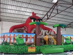 Angry Bird Attractive Jumping Huge Inflatable Trampoline Playground