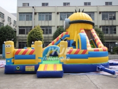 Minions Playground Giant Inflatable Bouncer Castle House With Slide