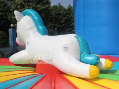 Colorful Unicorn Inflatable Air Mat