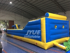 Two Lane Inflatable Bungee Run For Sale , Inflatable Bungee Trampoline Game