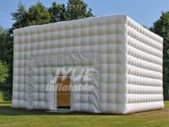 large white inflatable party tent