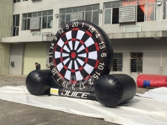 PVC Tarpaulin Giant Football Game Inflatable Darts Board