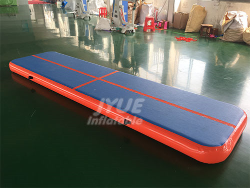 Inflatable Square Air Track For Gym ,6 meters Air Tumble Track Gymnastics Mattress