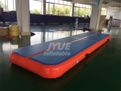 Inflatable Square Air Track For Gym ,6 meters Air Tumble Track Gymnastics Mattress