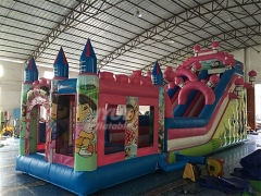 Dora Wet Dry Jumping Castle Commercial Bounce House Combos For Sale