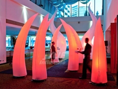 Commercial Advertising LED Inflatable Pillar Inflatable Long Tube