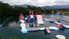 0.9mm PVC Tarpaulin Inflatable Games Best Price Funny Inflatable Water Park