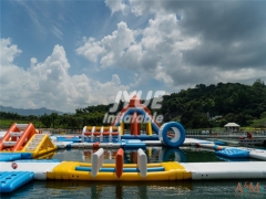 hot selling 0.9mm thicken PVC inflatable water parks aqua park