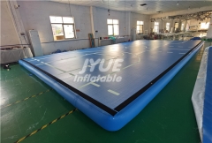 OEM Big Size Air Track Inflatable Gymnastic Inflatable Basketball Court Mat Airtrack Sport Court Jyue-SC-010