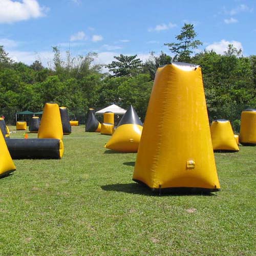 Inflatable Paintball Bunker