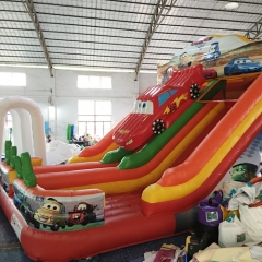 inflatable cars slide