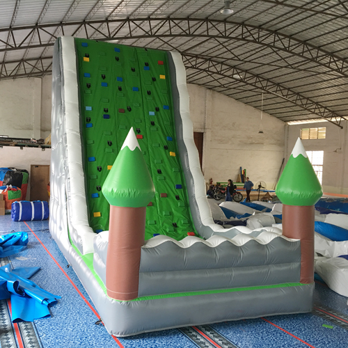 Inflatable rock climbing games