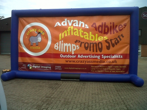 Custom sealed air advertising inflatable billboard