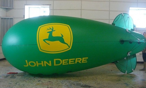 giant 6m inflatable helium airship