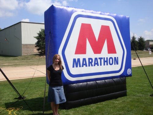 outdoor inflatable advertising board
