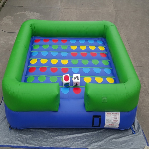 Funny Inflatable Twister Game, Inflatable Twister Mattress For Adults