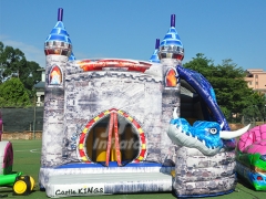 Commercial Cheap Jumping Bouncy Castle King Inflatable Combo