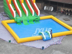 New Business Adult And Kids Superman Inflatable Water Park Price