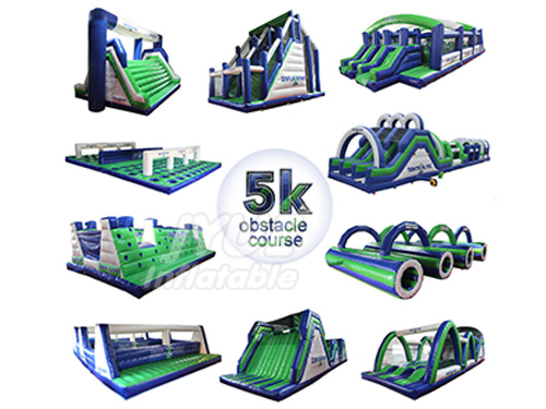 Guangzhou Insan Game Inflatable 5k Obstacle Course For Adults