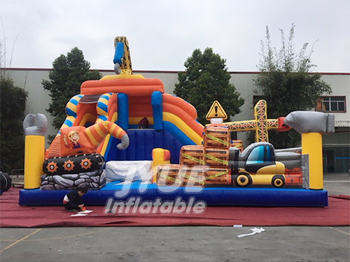 Popular Inflatable Ground Moving Park For Kids