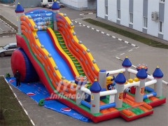0.55mm PVC PLATO Giant Interesting Inflatable Amusement Aqua Park /Fun City For Kids