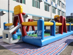 Inflatable Basketball Field Playground For Outdoor Sport Game