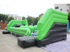Inflatable Wipeout Game,Adults Inflatable Big Baller Wipeout Challenge 4 Balls Inflate Wipeout Obstacle Course