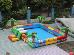 Summer Indoor Outdoor Kids Jungle Blow Up Swimming Pool