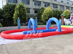 Inflatable Running Track,Inflatable Runway For Zorb Balls Bubble Bumper Car Games