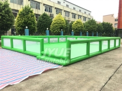 High Quality Customized Size Inflatable Football Field ,New Inflatable Soccer Filed, Water Football Arena For Sale