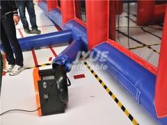Newest Inflatable Maze,Inflatable Maze Games, Inflatable Labyrinth With Leopard Head Entrance