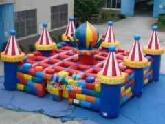 High Quality Commercial Outdoor Giant Inflatable Obstacle Course For Sale Inflatable Maze
