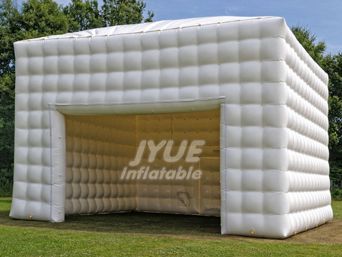 large white inflatable party tent