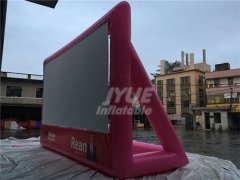 Custom Advertising Inflatable Movie Rear Projection TV Screen