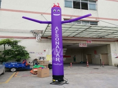 One Leg Mini Inflatable Sky Air Dancer Dancing Man For Advertisement