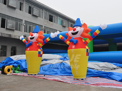 Customized Cartoon Sky Air Dancer Model Inflatable Advertising Dancing Man