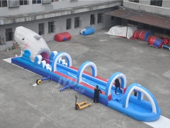 Adults And Kids Water Slide Shark Inflatable Slip N Slide