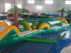 Water Park Equipment Inflatable Water Obstacle Course For Pool