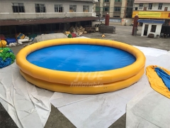 Blow Up Portable Swimming Pool Round Kids Inflatable Swimming Pool For Adults