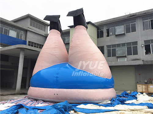 Custom Made Outdoor Advertising Inflatable Leg Model For Sumo Events