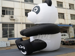Giant Inlatable Panda Cartoon For Outdoor Event