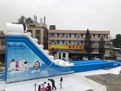 Water Slide Jumper Commercial Outdoor Inflatable Water Slide